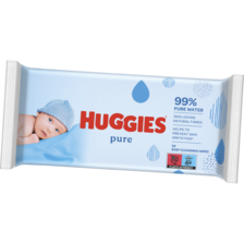 Huggies baby wipes pure
